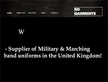 Tablet Screenshot of bdgarments.co.uk